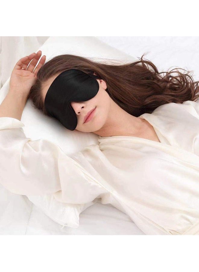 ALASKA BEAR Natural Silk Sleep Masks & Blindfold, Super-Smooth Eye mask for Sleeping (Black Constellation) - Image 5