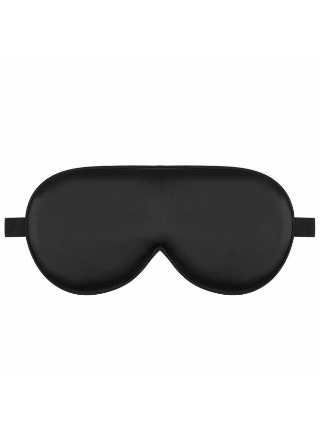 ALASKA BEAR Natural Silk Sleep Masks & Blindfold, Super-Smooth Eye mask for Sleeping (Black Constellation) - Image 1