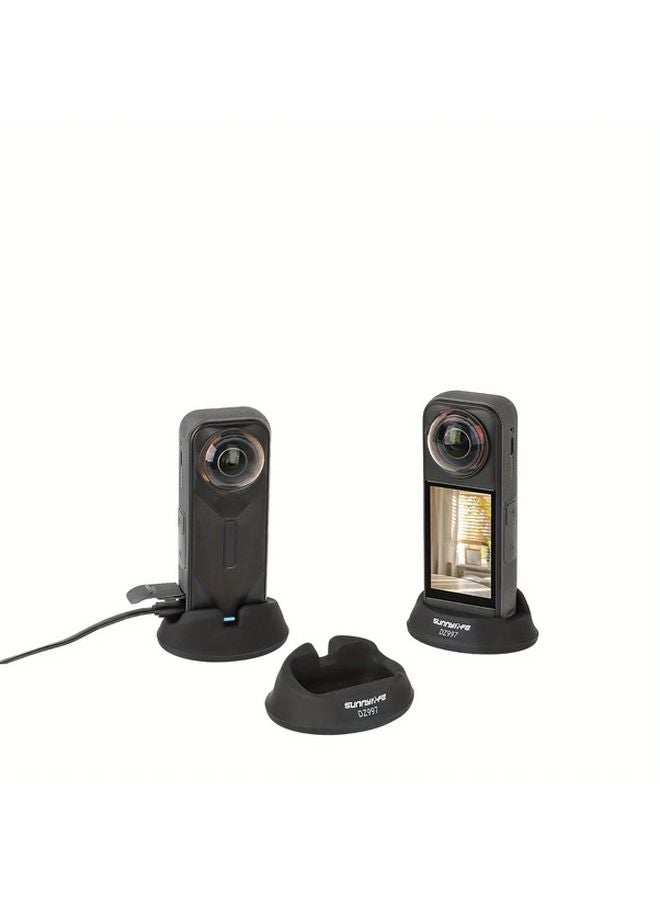 Insta360 X5 X4 Soft Silicone Stand Base Pair Car Base Adjustable Mount 1 4 3 8 Threads - Image 3