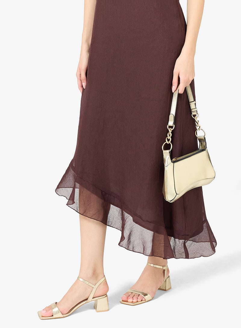 جلاموروس صنادل بكعب وحزام للكاحل - Image 5