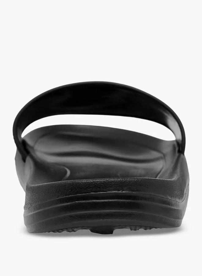 Lee Cooper BLACK Men Logo Detail Flip-Flops for Men | Best Price UAE