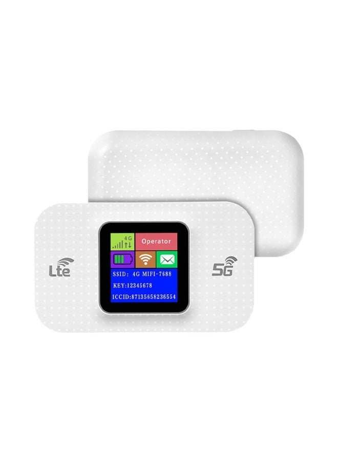 Portable WiFi sharer, high-speed 4G mobile WiFi hotspot router, portable WiFi adapter suitable for mobile phones, laptops, desktop tablets - Image 1