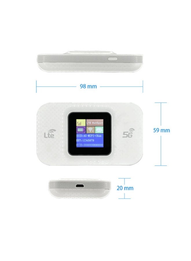 Portable WiFi sharer, high-speed 4G mobile WiFi hotspot router, portable WiFi adapter suitable for mobile phones, laptops, desktop tablets - Image 5