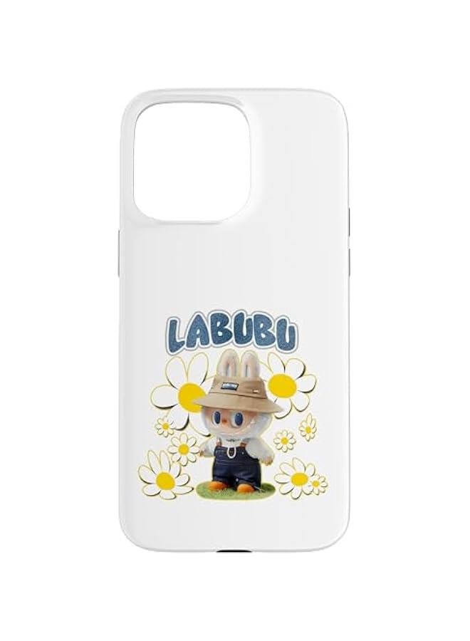 Arabest Funny Labubu Lover Cute Labubu Flowers Case for iPhone 15 Pro Max - Image 1
