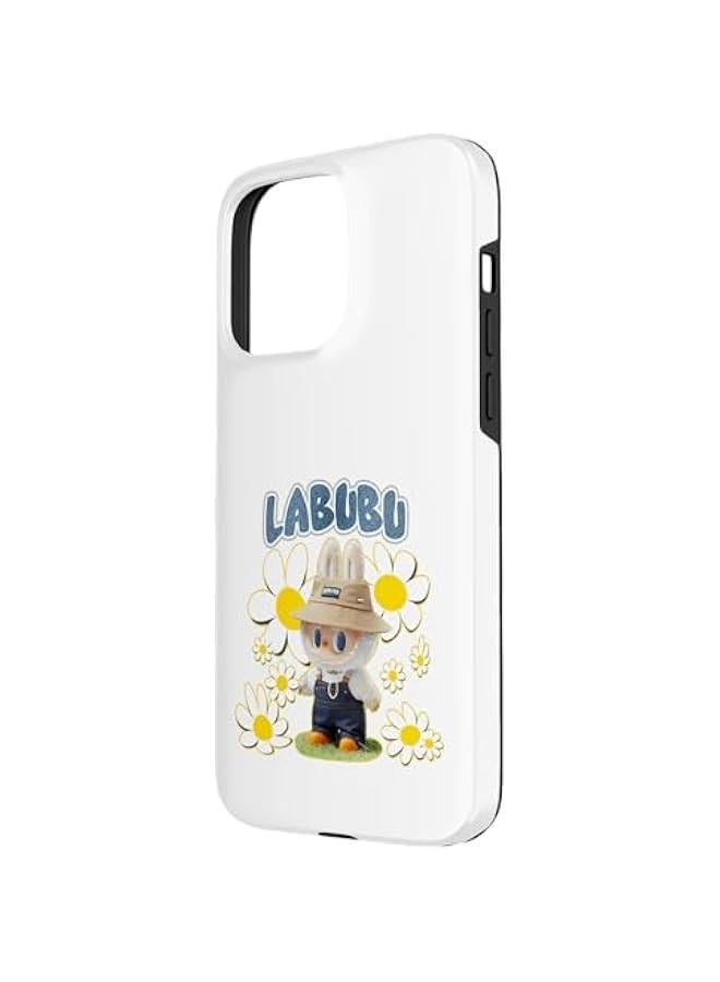 Arabest Funny Labubu Lover Cute Labubu Flowers Case for iPhone 15 Pro Max - Image 2