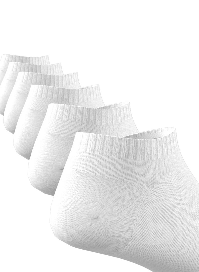 Adidas 6 Pack Cushioned Low-Cut Sports Socks  - Image 4