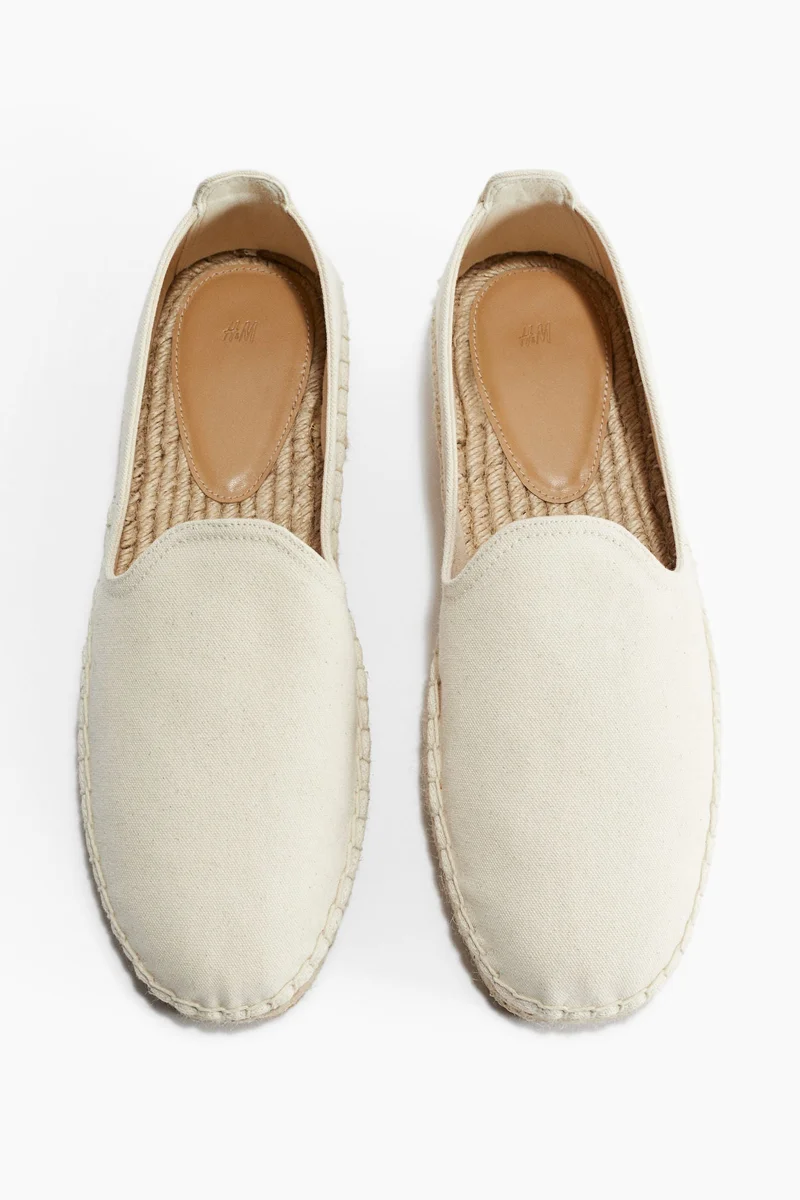 اتش اند ام حذاء إسبادريل من قماش الكانفاس