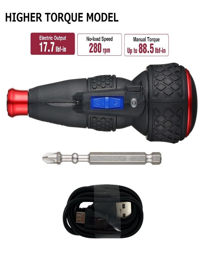 فيسيل مفك براغي VESSEL e-ASSIST (رسمي أمريكي) | طراز عزم دوران أعلى، صنع في اليابان، رقم 220USB1U - Image 2