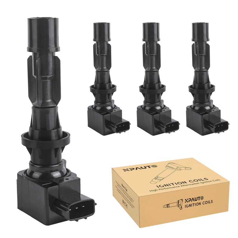 مجموعة 4 لفات إشعال بديلة لسيارات مازدا 3 6 CX7 MX5 مياتا 2006 2007 2008 2009 2010 2011 2012 2013 2014 2015 L4 20L 23L 25L UF540