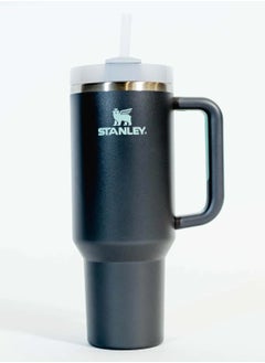 Stanley Quencher H2.0 FlowState Vacuum Insulated Tumbler – 40oz Black Stainless Steel Travel Mug with Leakproof Lid & Reusable Straw | Double-Walled Design Keeps Drinks Hot for 7 Hours & Cold for 24 Hours | Durable, Portable, BPA-Free, Ideal for Daily Hydration  - Image 5