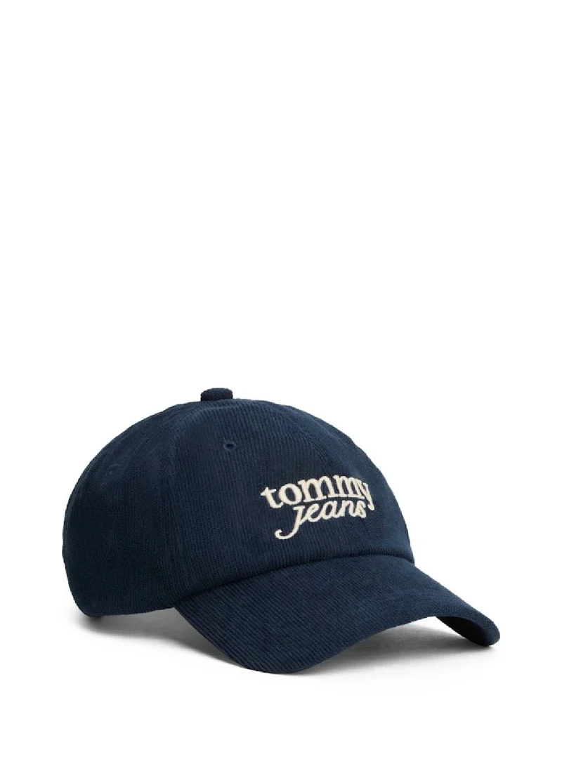 Corduroy Logo Embroidery Baseball Cap