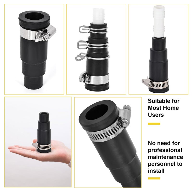 Dishwasher Drain Hose Adapter Compatible with Insinkerator Garbage Disposals,Juvaeny 1 Set Dishwasher Drain and Disposal Connector Kit - Image 5