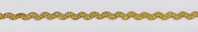 TrimPlace 3/16" Metallic RIC Rac - 24 Yards (Gold) - Image 2