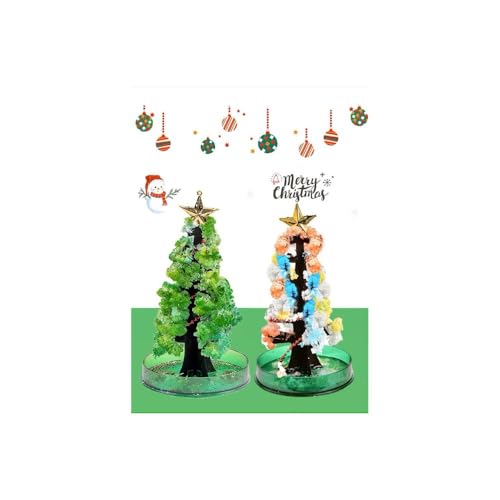 KHIZAR Magic Crystal Growing Tree Kit | DIY Science Experiment Toy for Kids | Crystal Tree for Home Decoration & School Projects | Educational STEM Activity Gift for Boys & Girls (Pack of 1 Set) - Image 2