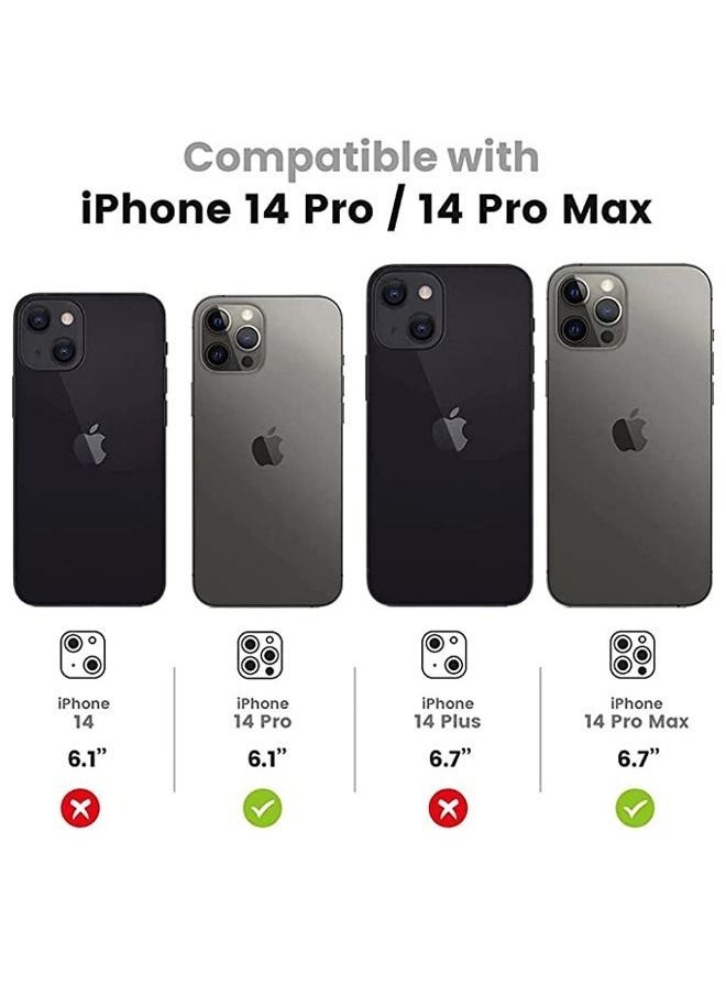 Generic - Camera Lens Protector Glass For iPhone 14 Pro/ 14 Pro max Purple - Image 1