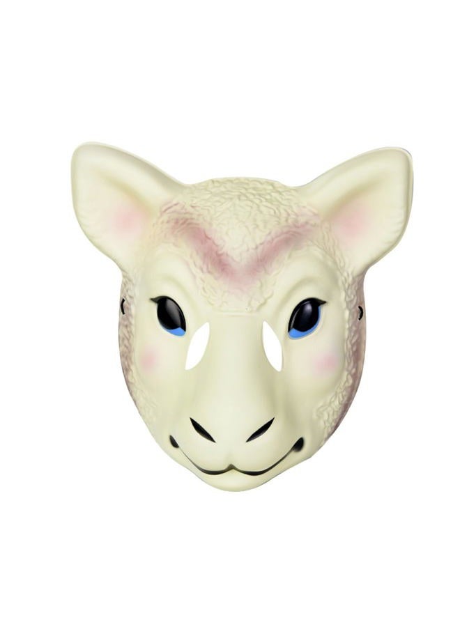 BinaryABC Halloween Goat Mask - Sheep Masquerade Animal Mask for Costume Party Accessories - Image 1