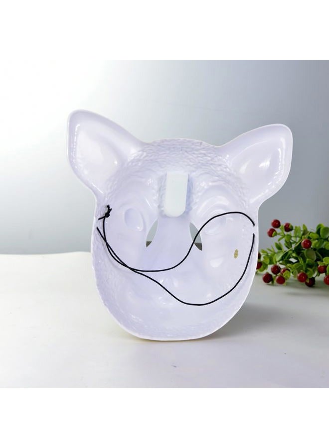 BinaryABC Halloween Goat Mask - Sheep Masquerade Animal Mask for Costume Party Accessories - Image 5