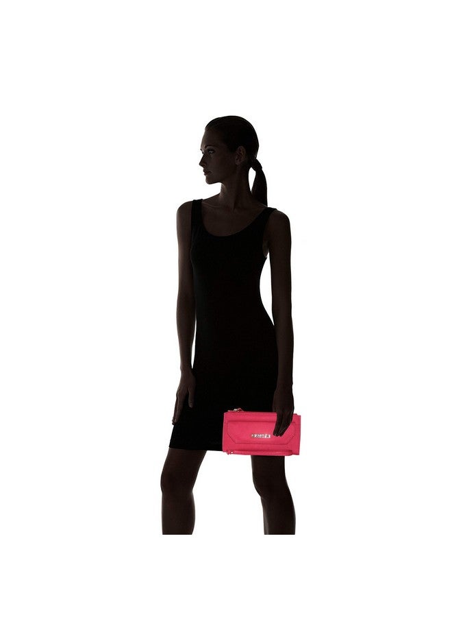 Caprese Faux Leather Womens Mia W Large Pink Ii Wallet - Image 5