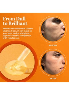TruSkin Vitamin C Facial Serum，Delicate Hydrating and Brightening Serum 30ml  - Image 4