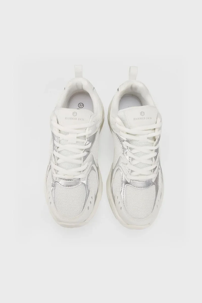 هامر جاك Songa Full White Women's 530 Mod Sneaker Sports Shoes 23144 V1