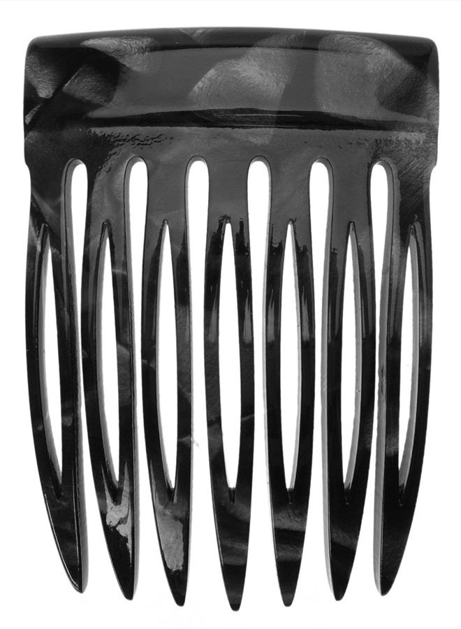 France Luxe Mini Push Up Comb - Nacro Black
