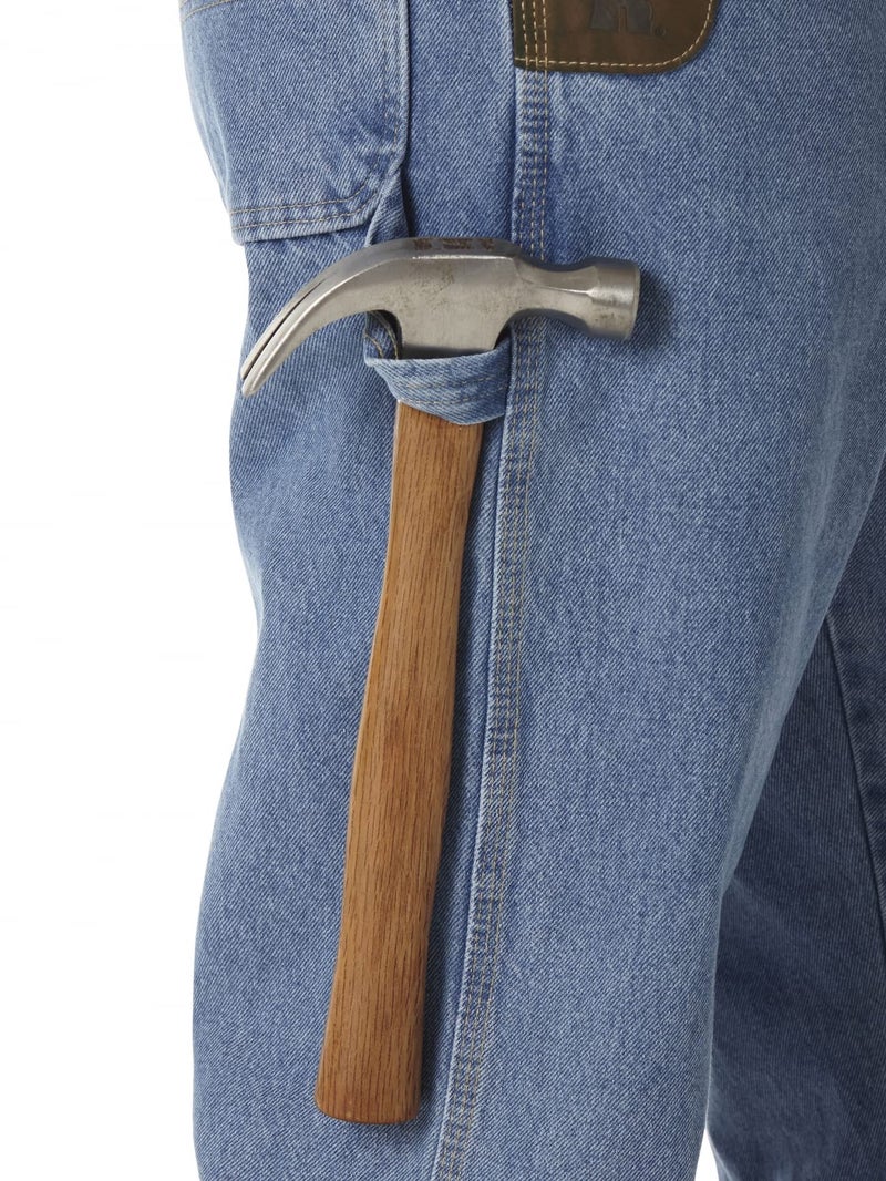 Wrangler جينز كاربيتر للرجال من Wrangler Riggs Workwear، مقاوم للتمزق، لون أزرق قديم، 34W x 34L US - Image 2