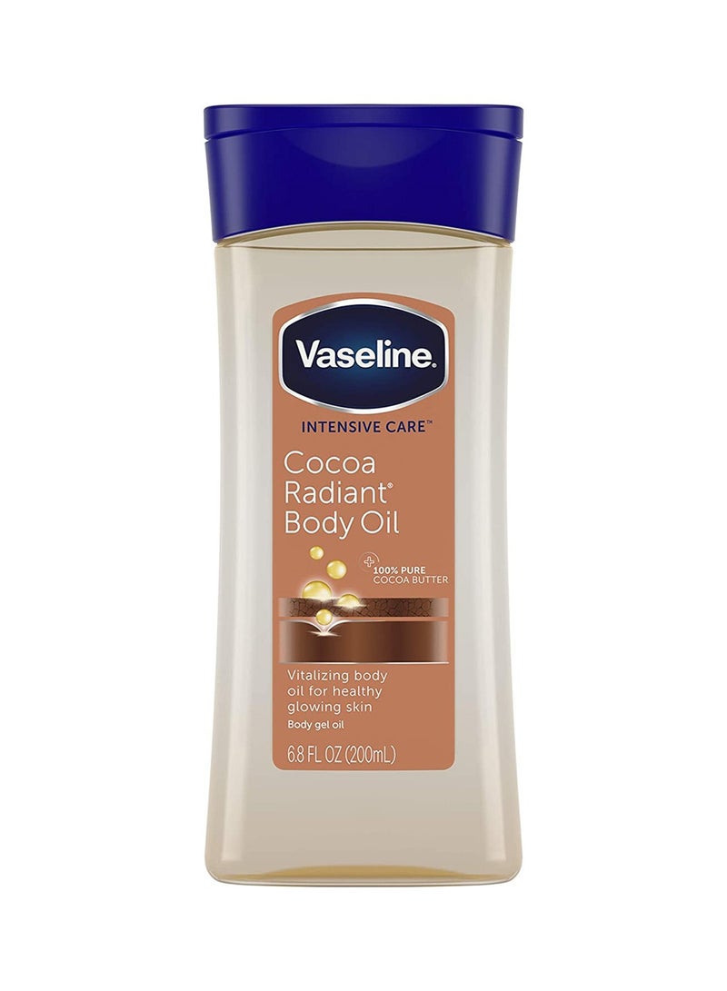 Vaseline Intensive Care Cocoa Radiant Body Oil 200ml Vaseline - Image 1
