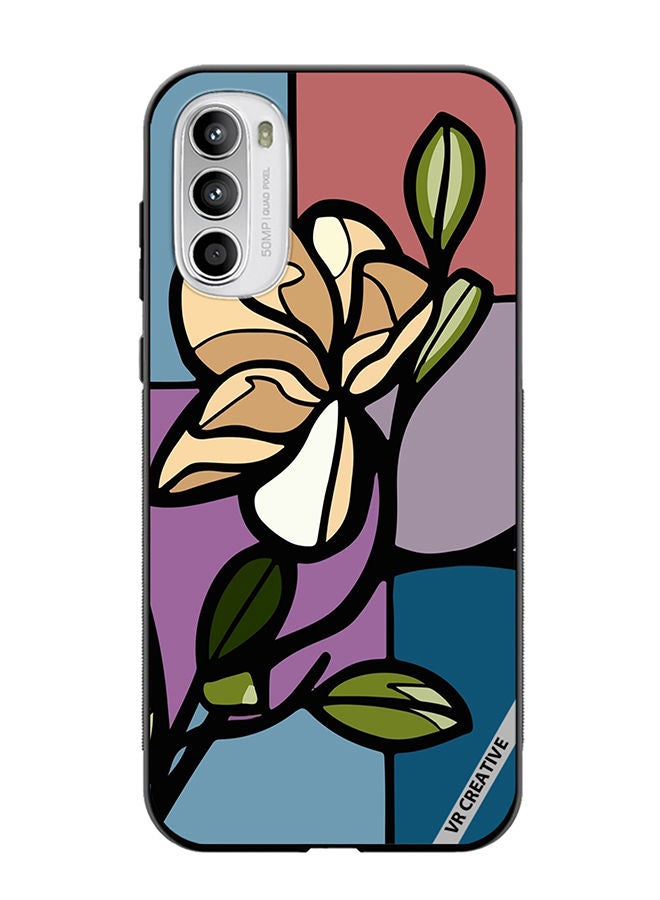 VR CREATIVE Protective Case Cover For Motorola Moto G82 Rose Design Multicolour - Image 1
