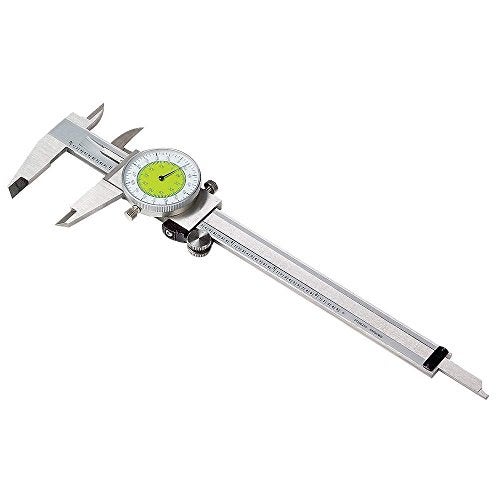 Oshlun MTDCF-06 6-Inch Stainless Steel Fractional Dial Caliper - Image 1