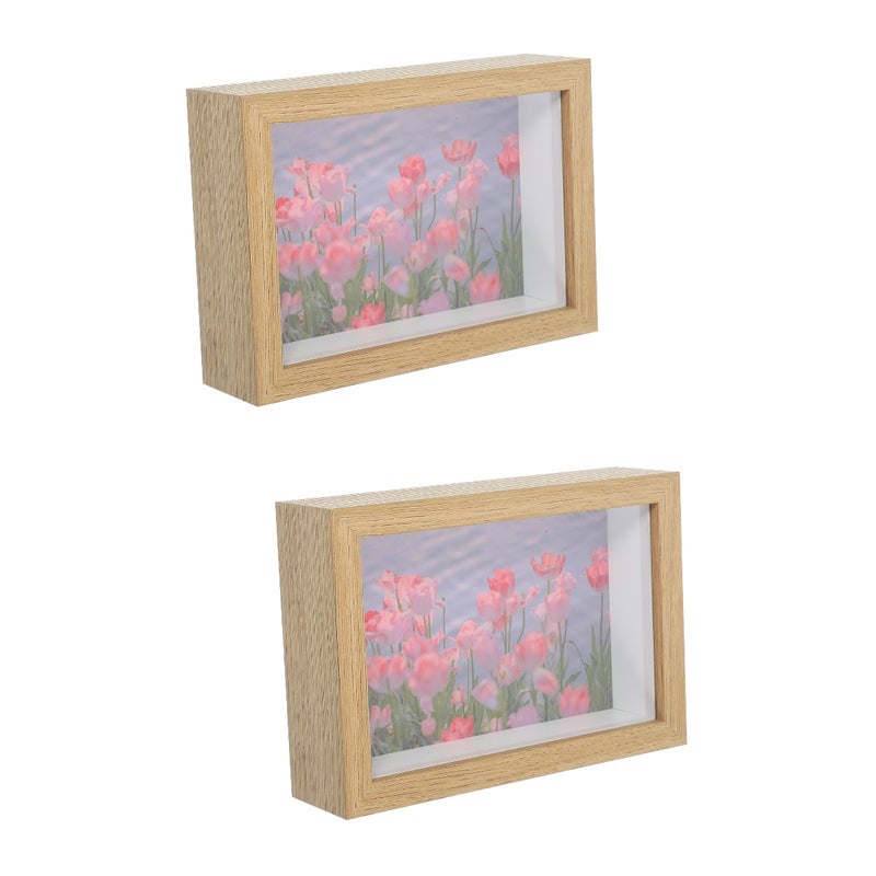 2pcs Photo Frame Night Light DIY Photo Frame Night Lamp Desktop Decoration for Bedroom - Image 1