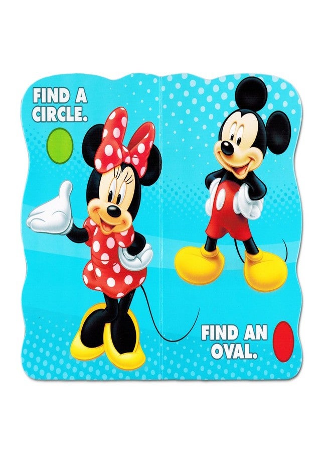 Bendon Publishing Disney Mickey Mouse My First Books -- Set of 4 Shaped Disney Mickey Mouse Board Books for Toddlers Kids - Image 1