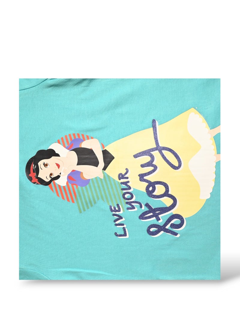 Princess PRINCESS SNOW WHITE - ‬‪GIRLS T-SHIRT‬  - Image 2