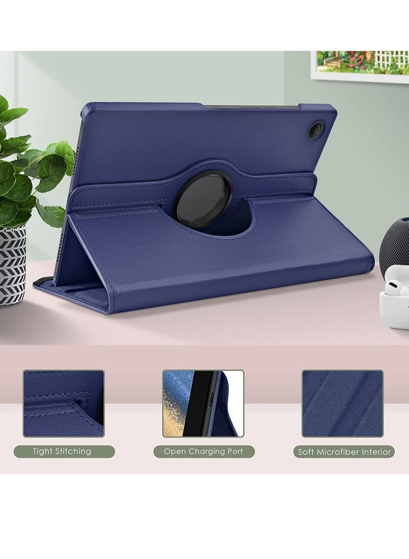 ELTRAZONE Case Compatible with Galaxy Tab A8 10.5" Case (SM-X200/X205/X207), Galaxy Tab A8 Case 10.5 inch,Auto Sleep/Wake 360° Rotating Stand Folio Leather Case for Tab A8 - Image 4