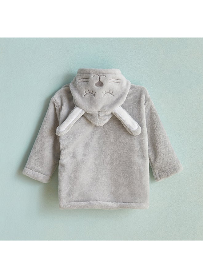 Home Box - Playland Cat Flannel Fleece Bathrobe 38 cm - Image 1