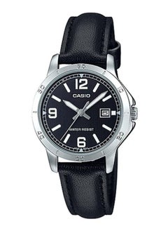 CASIO Casio Analog Black Leather Band Couple Watch Set MTP/LTP-V004L-1B  - Image 3