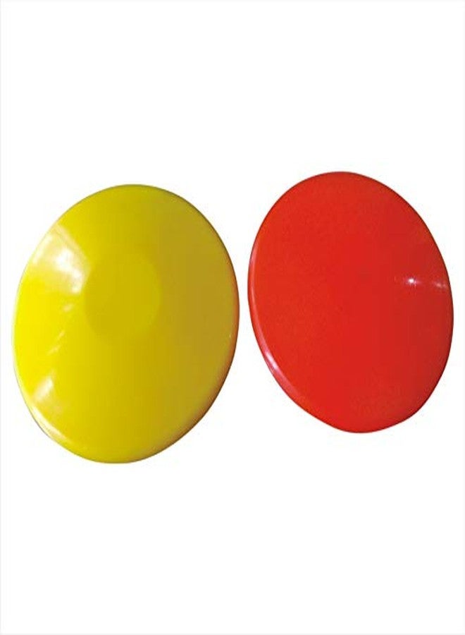 KITSAWS Sports PVC Rubber Discus Throw (500gm Multicolour) | for Kids Athletic Throwing Training - Image 3
