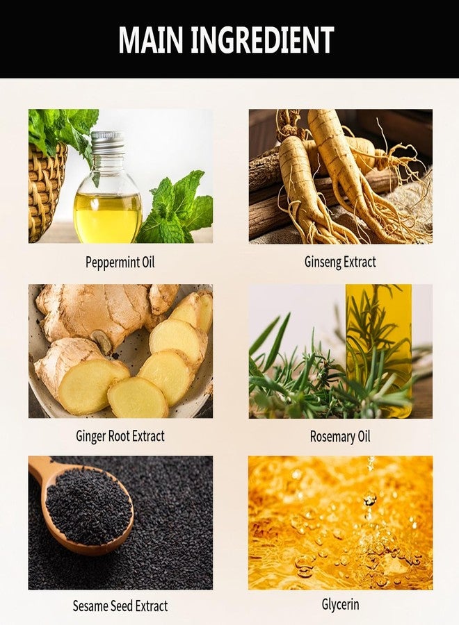 ENVISHA شامبو تنشيط الجذور للرجال لشعر أكثر كثافة - معزّز بزيت إكليل الجبل والزنجبيل - شامبو نمو الشعر للرجال، 200 مل - Image 3