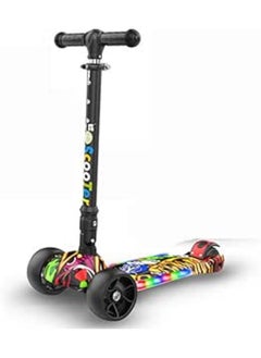 Generic Children's scooter 3 rounds boy yo car 2-6-7-8-10 years old four round girls baby beginners paddle 
