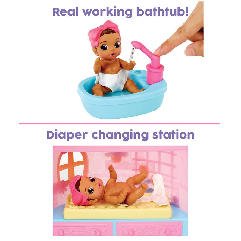 Baby Born Surprise Bottle House Playset with Exclusive Doll - Discover 20+ Surprises, 2 Levels of Play, 6 Rooms to Explore, for Kids Ages 3 and Up - Image 4