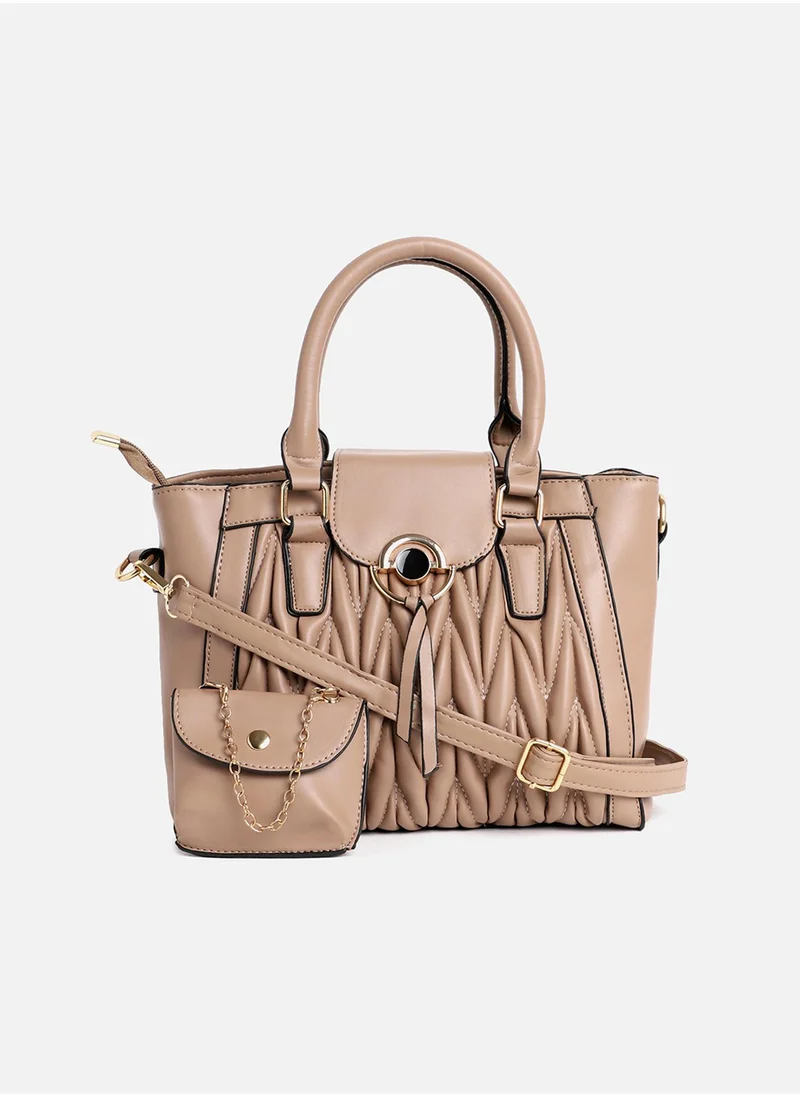 صوص هاوت Lenora Beige Handbag