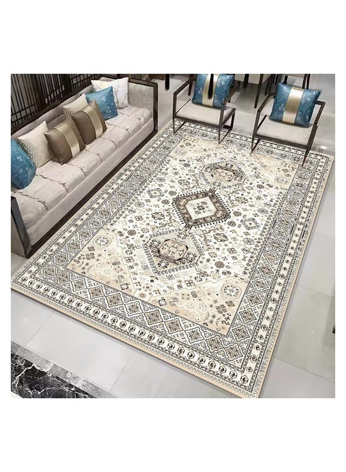 SMART HOME Ceramic carpets, excellent velvet rug, padded and soft to the touch, with beautiful 3D patterns made of high-quality materials, nano seating mattress, size 2X3 meters - Image 1