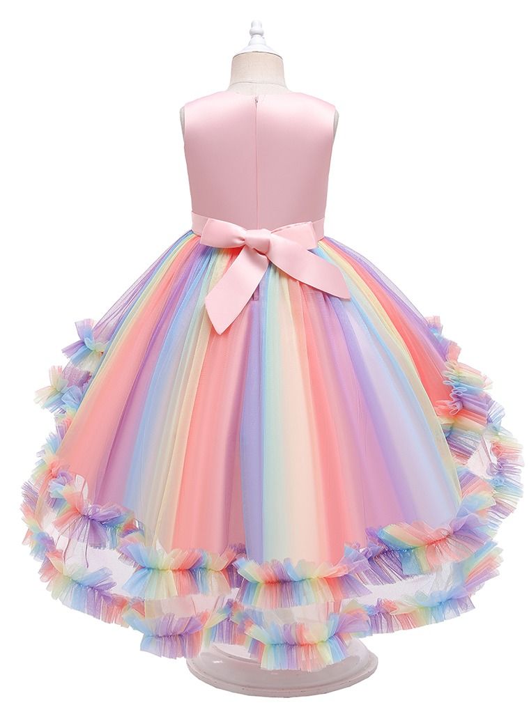 Loquat New girl princess dress dress flower child dress gauze pompous skirt  - Image 2
