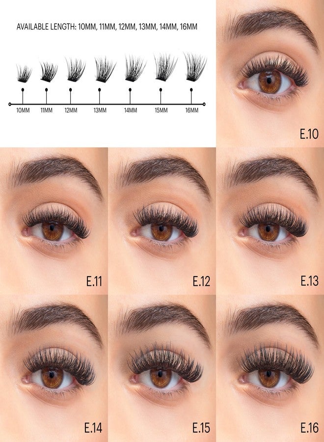 Lashify Extreme 15mm Gossamer DIY Eyelash Extensions Refill, Black, Easy False Lashes To Add Tremendous Volume - Image 4