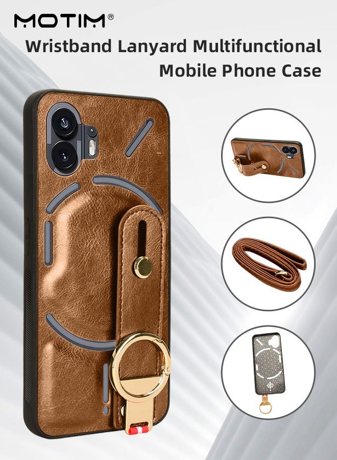 Motim Nothing Phone 2 Protection Case Ultra Slim Leather Phone Case Hard Back Bumper Shockproof Anti Scratch Cover  - Image 2