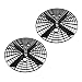 SHMZK 2 PCS Car Wash Bucket Inserts Auto Detail Dirt Gaurd Buckets Filter Helps Remove Dirt Debris Dirt Guard Insert Wash Filter Fits 12 Inch Diameter Bucket or 35 Gallon Buckets Black - Image 2