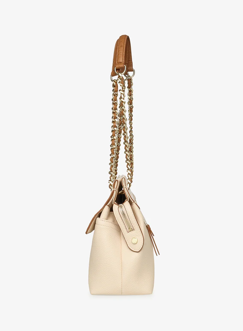 Steve Madden BROWN Bbubbly Chain Shoulder Bag for Women | Best Price UAE