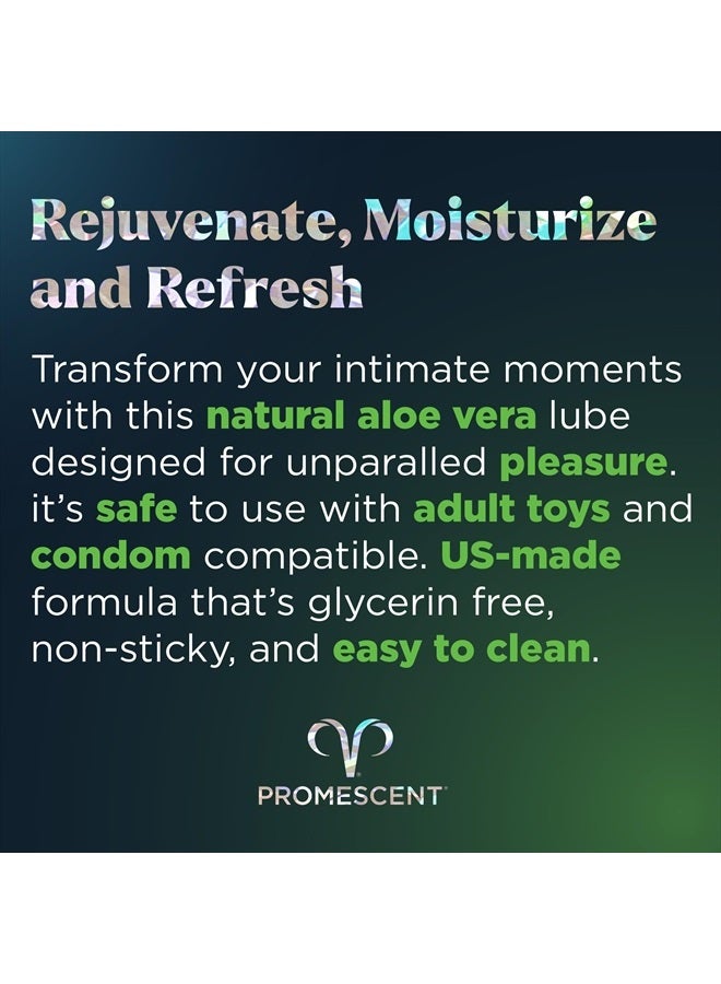 Promescent Organic Aloe Lube with Natural Ingredients, Premium Personal Lubricant For Couples - 4 oz - Image 5