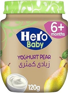 Hero Baby Hero Baby Yoghurt Pear Jar 
