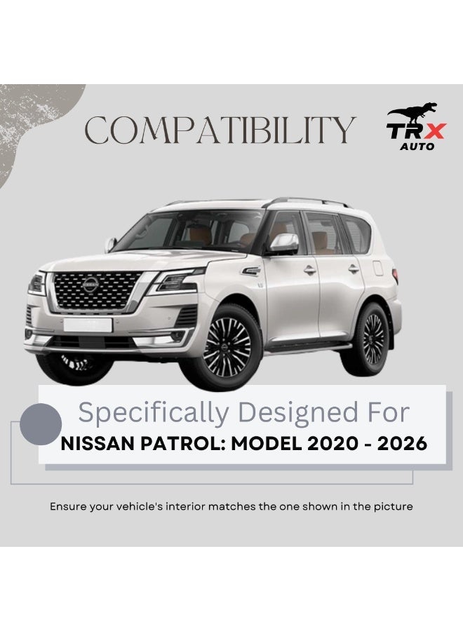 TRX AUTO Magnetic Phone Holder for Nissan Patrol 2020–2026 | Custom Fit Dashboard Mount | Strong Magnetic Grip, 360° Rotation, Easy One-Hand Use | Premium Aluminum Car Mount - Image 5