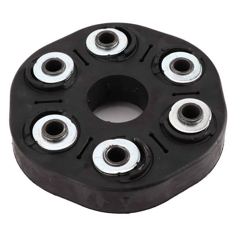 Drive Shaft Flex Disc 6 Holes 4.3In Bolt Hole Diameter - Vibration Reduction Steel Elastomer Joint for E88 E46 E90 E60 E65 Vehicle Driveline Replacement - Image 1